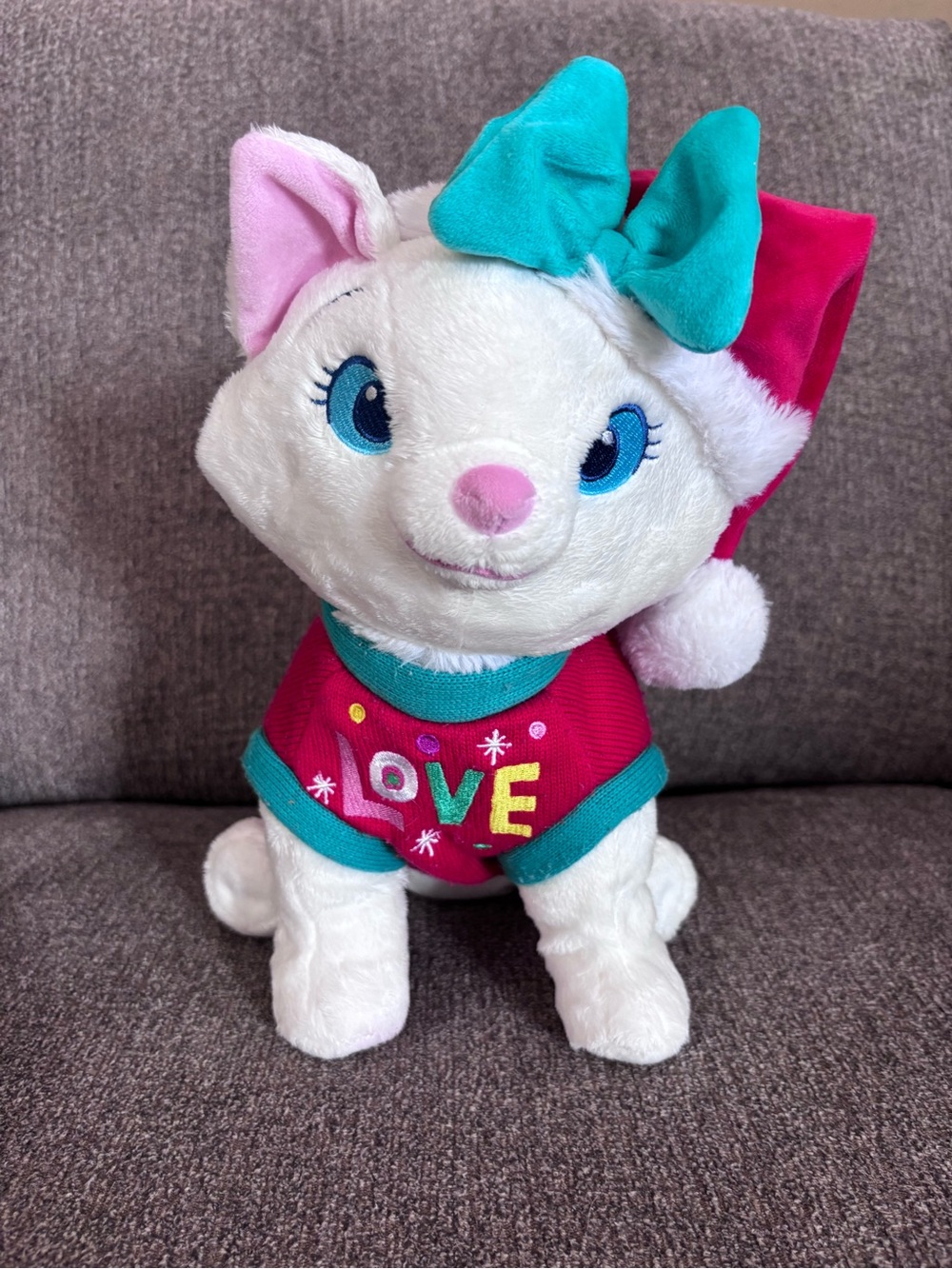 Disney Marie Christmas Plush